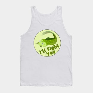 I'll Fight You Funny Fishing Tank Top